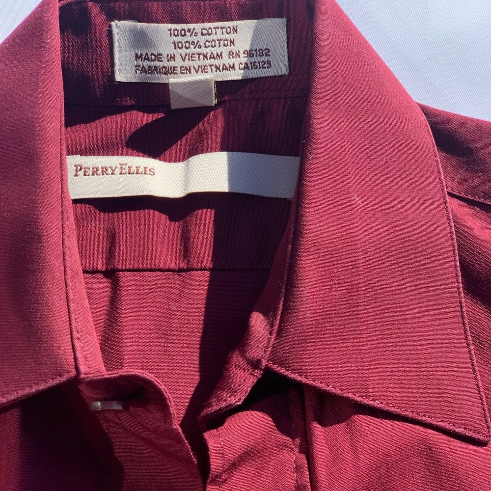 💯Perry Ellis shirt 🎭🎤